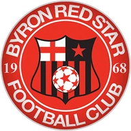 The Byron Red Star Football Club crest